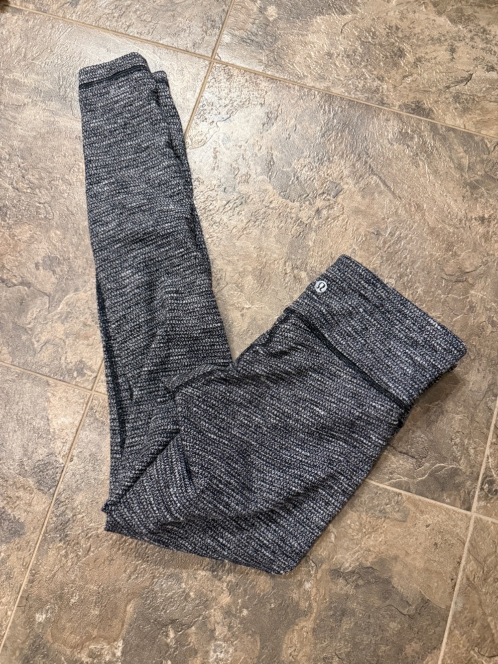 Lululemon Wunder Under Pant Coco Pique First Release Women's Size 8